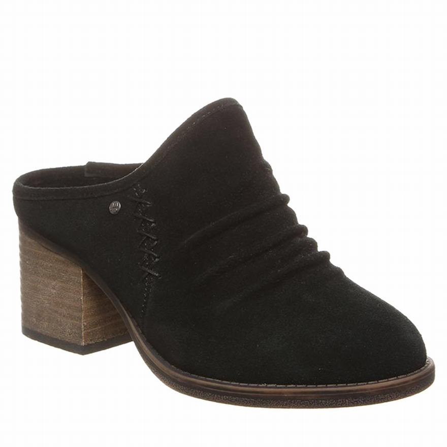 Bearpaw Quartz Ankle Boots UK - Women's Boots Black ||EAYHJQ-429||